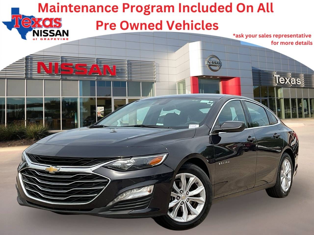 2023 Chevrolet Malibu LT — Sedan — 48,596 mi — Grapevine, TX