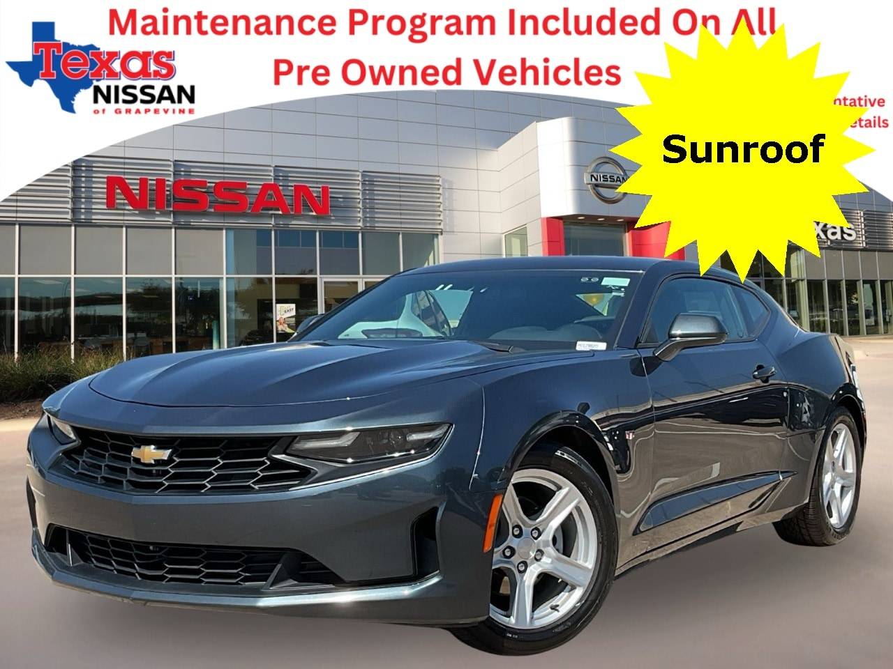2023 Chevrolet Camaro 1LT — Coupe — 49,630 mi — Grapevine, TX