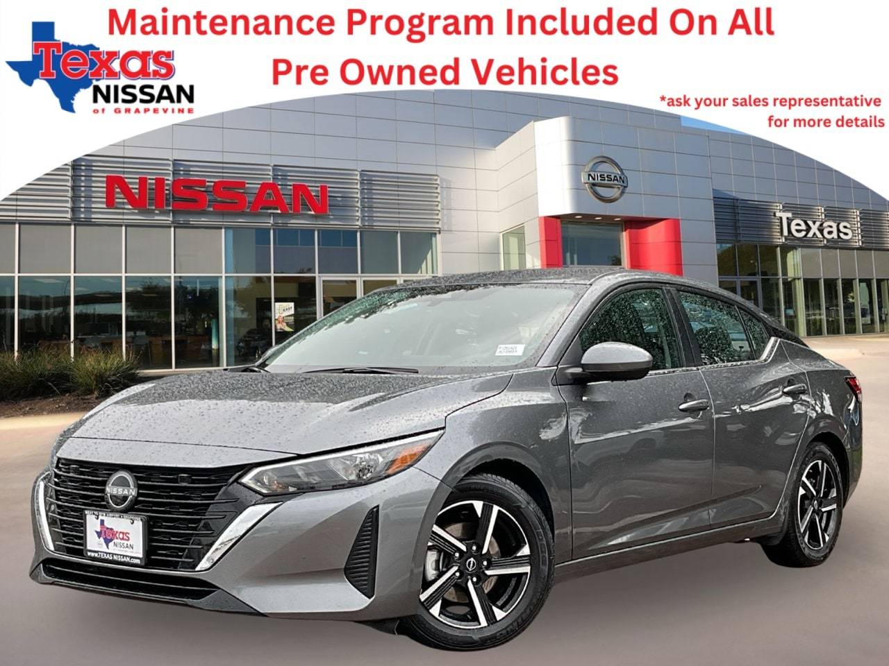 2024 Nissan Sentra SV — Sedan — 37,333 mi — Grapevine, TX