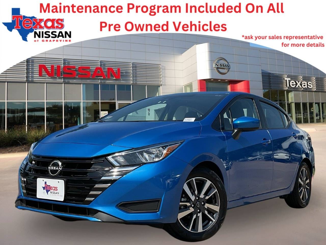 2023 Nissan Versa SV — Sedan — 42,703 mi — Grapevine, TX