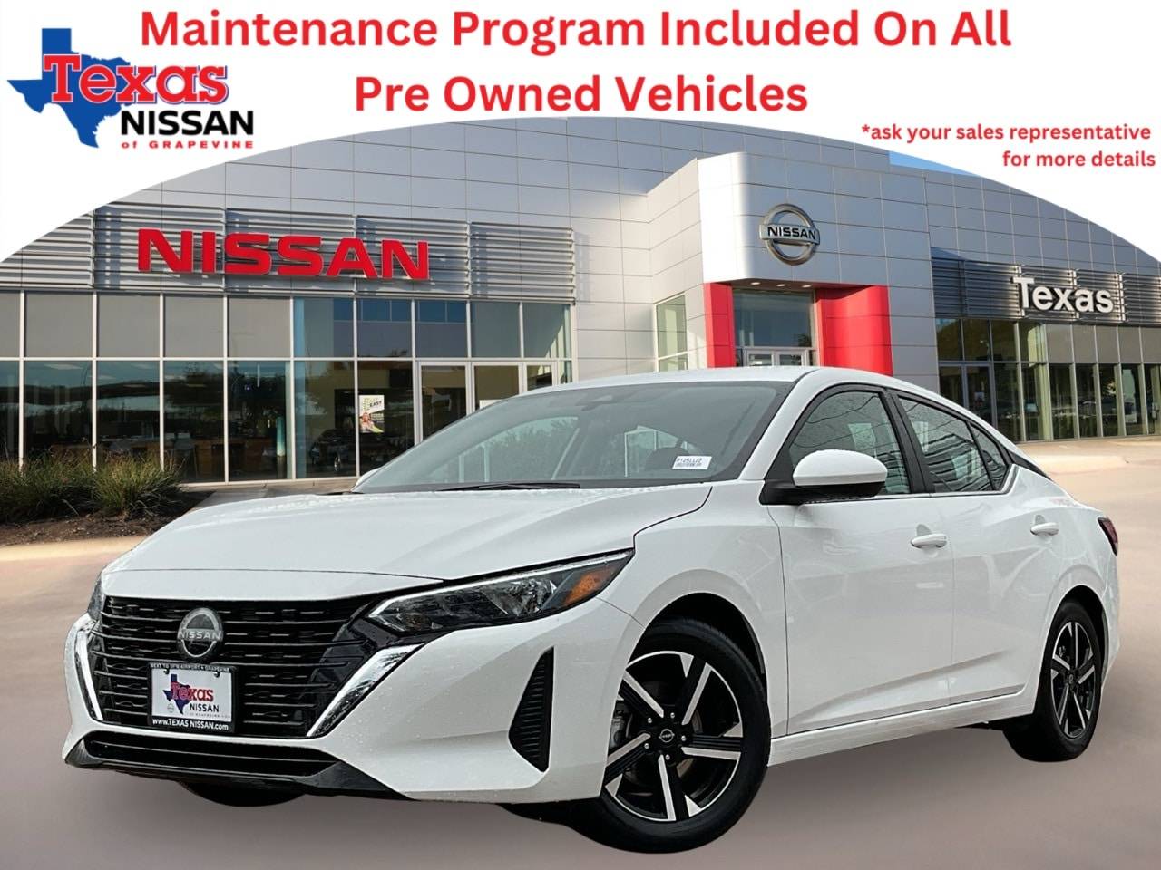 2024 Nissan Sentra SV — Sedan — 36,292 mi — Grapevine, TX