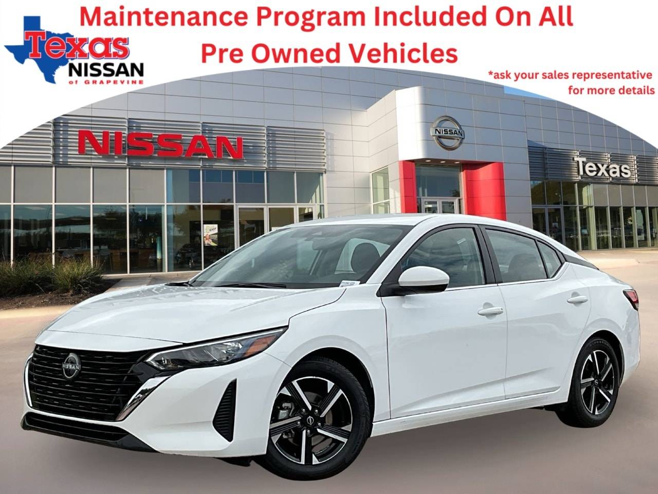 2024 Nissan Sentra SV — Sedan — 36,001 mi — Grapevine, TX