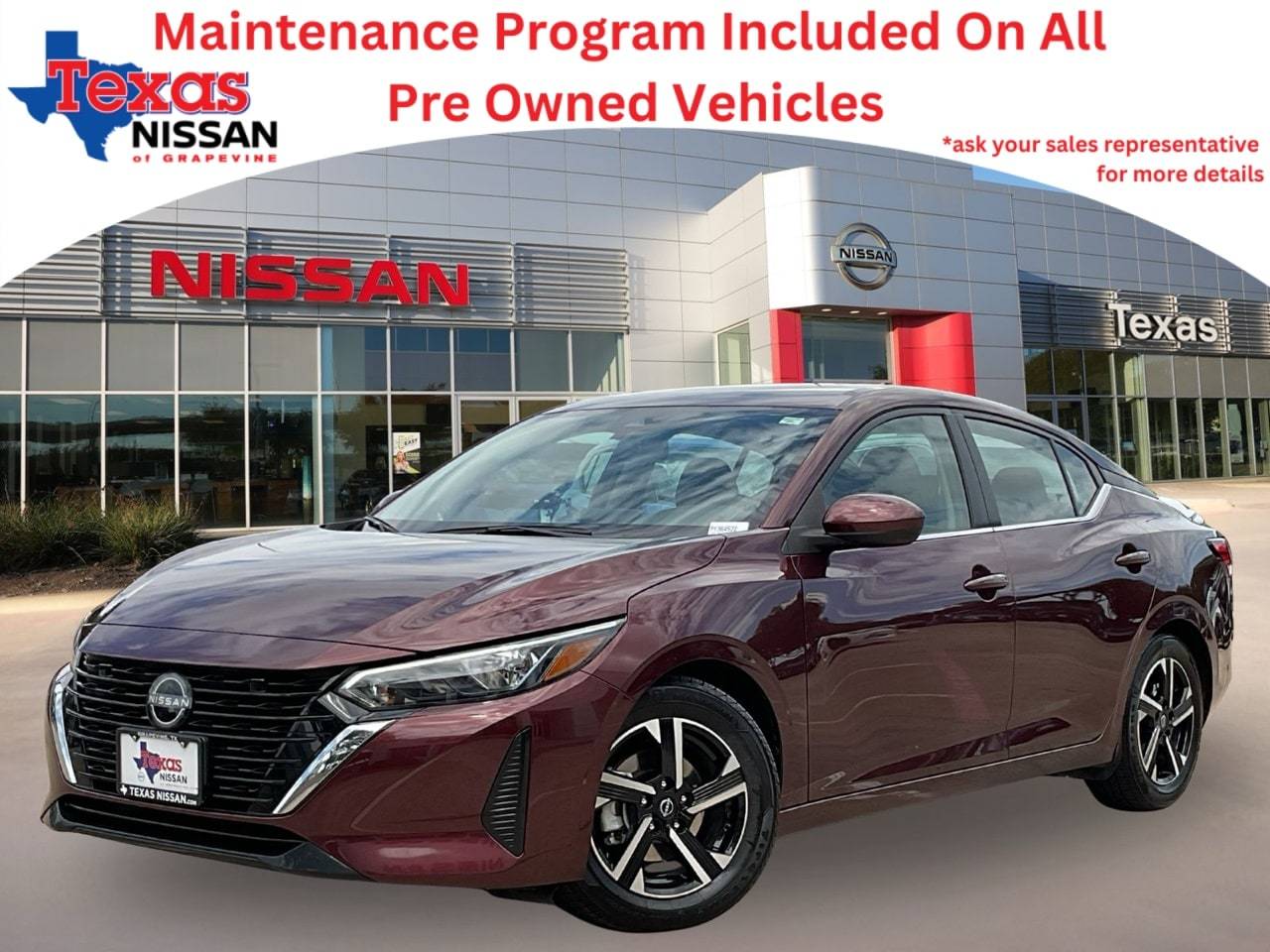 2024 Nissan Sentra SV — Sedan — 24,041 mi — Grapevine, TX