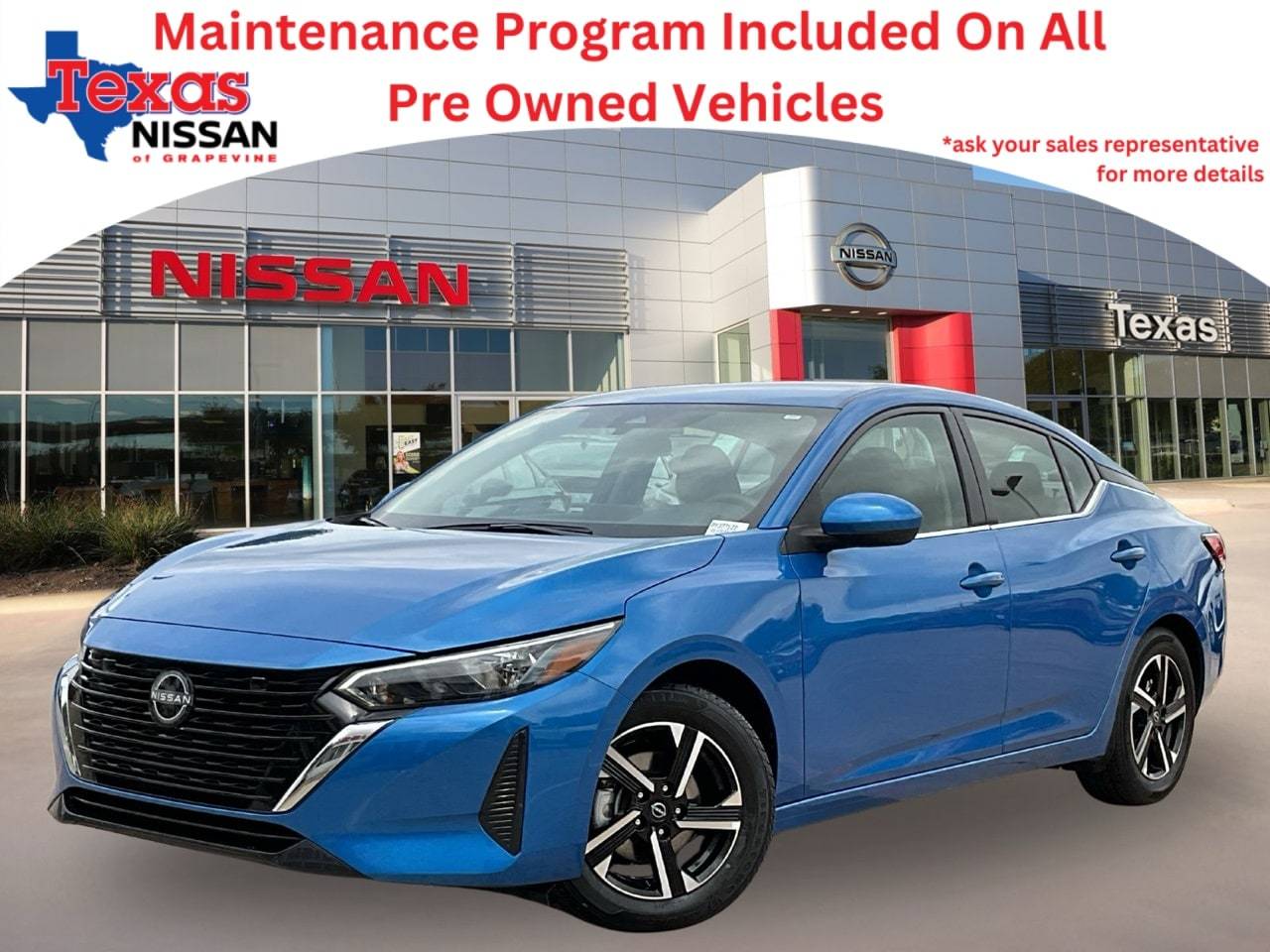 2024 Nissan Sentra SV — Sedan — 19,659 mi — Grapevine, TX