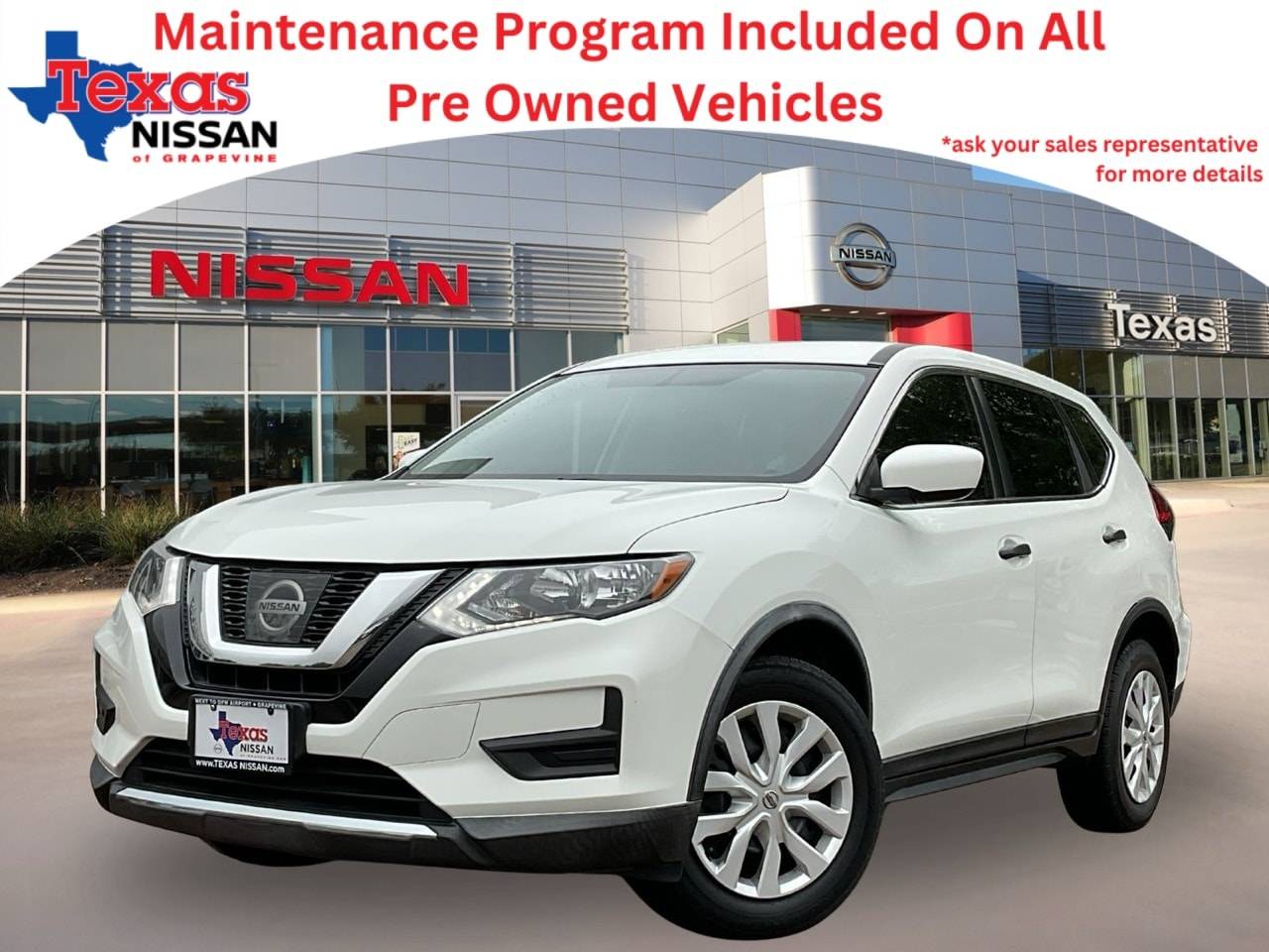 2017 Nissan Rogue S — SUV — 53,409 mi — Grapevine, TX
