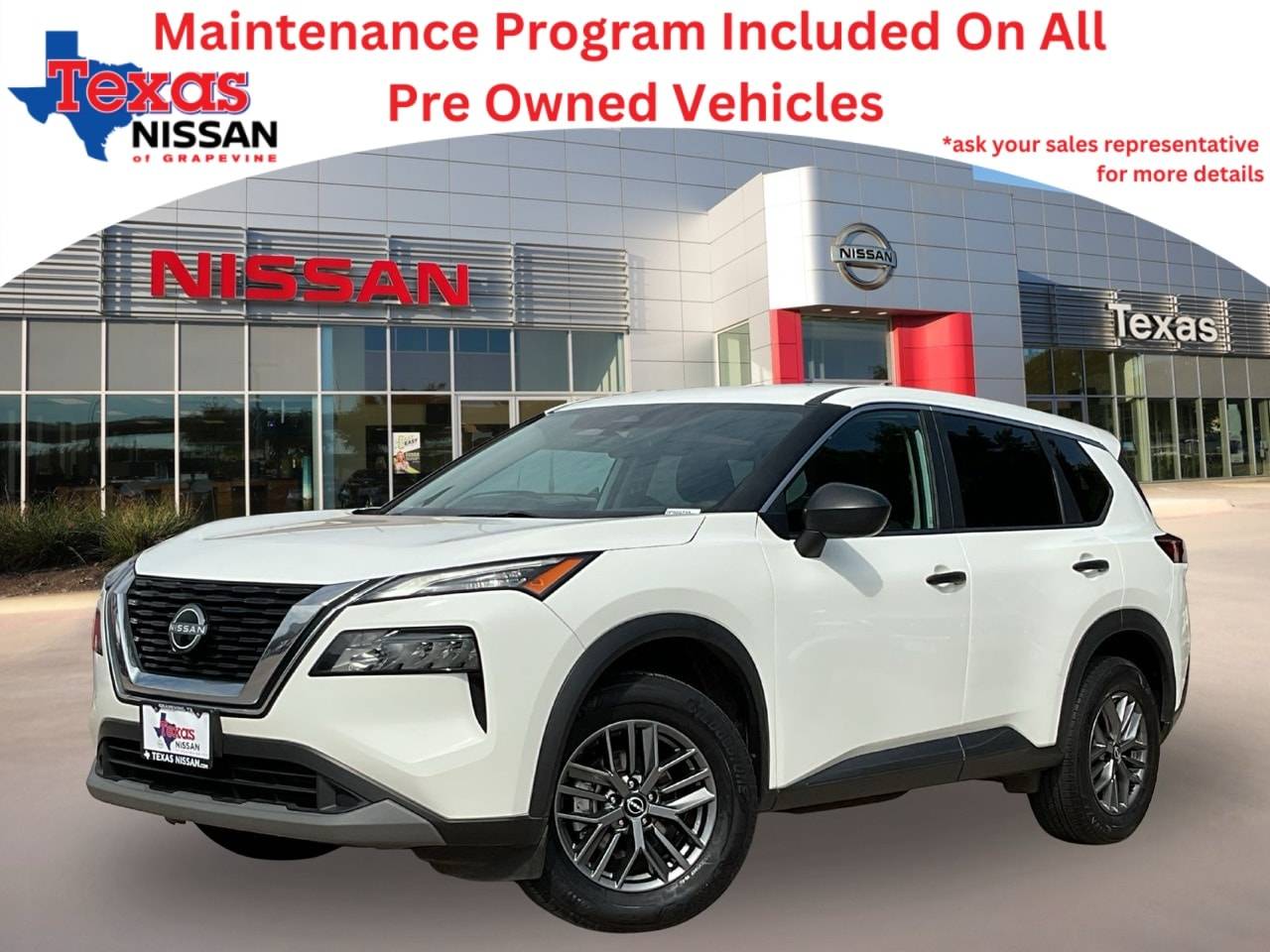 2023 Nissan Rogue S — SUV — 25,674 mi — Grapevine, TX
