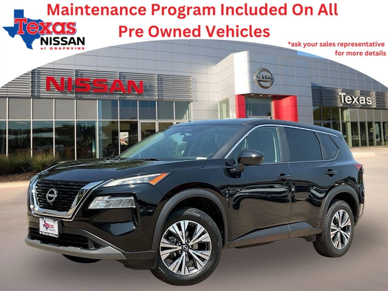 2023 Nissan Rogue SV — SUV — 49,564 mi — Grapevine, TX