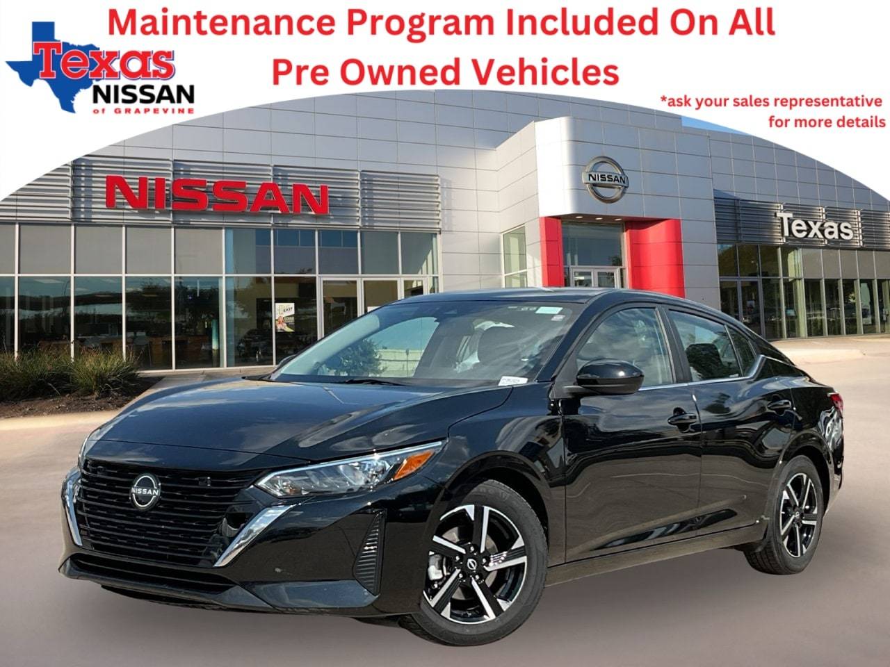 2024 Nissan Sentra SV — Sedan — 44,301 mi — Grapevine, TX