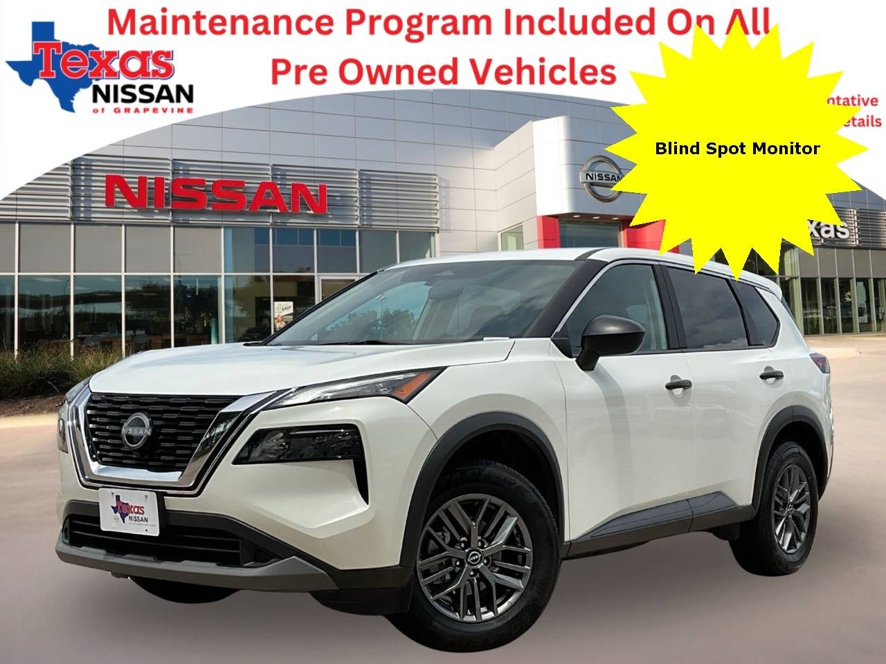 2023 Nissan Rogue S — SUV — 51,058 mi — Grapevine, TX