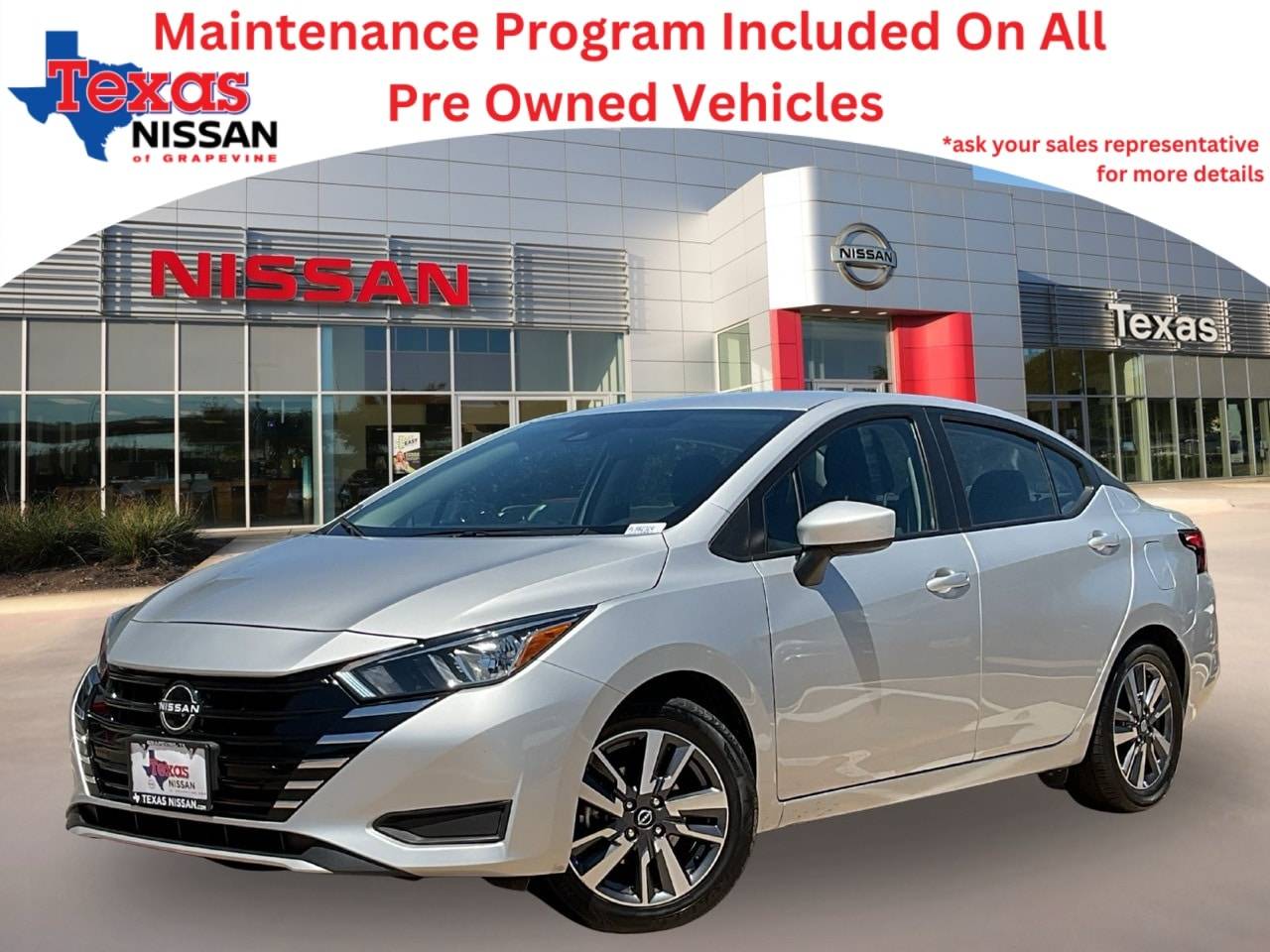 2023 Nissan Versa SV — Sedan — 47,703 mi — Grapevine, TX