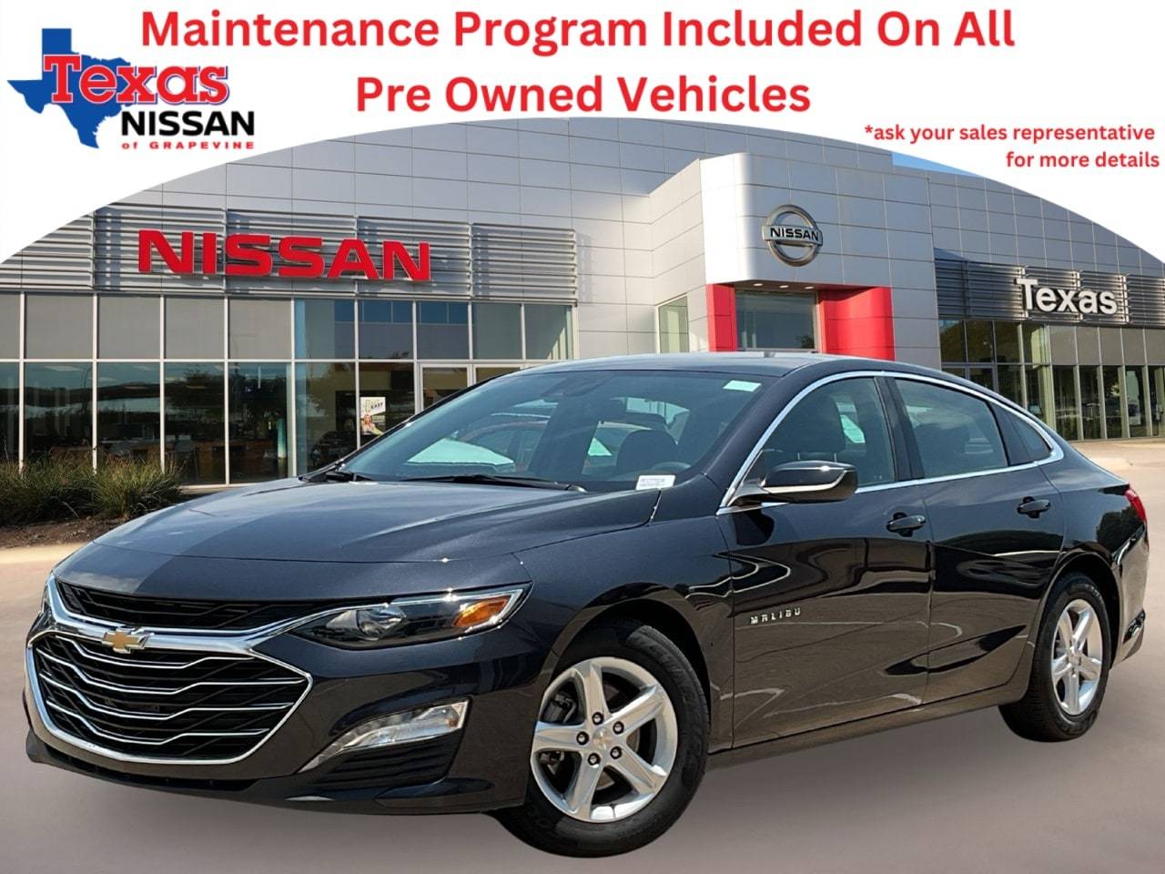2023 Chevrolet Malibu LT — Sedan — 58,357 mi — Grapevine, TX