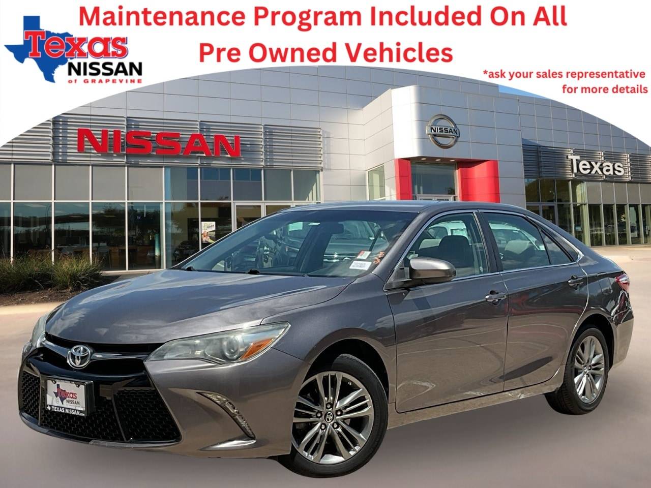 2016 Toyota Camry SE — Sedan — 108,321 mi — Grapevine, TX