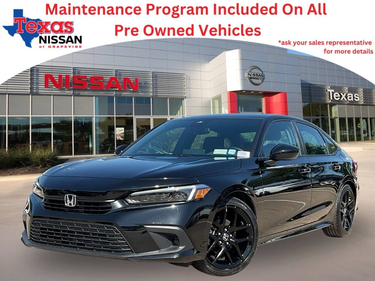 2024 Honda Civic Sport — Sedan — 10,113 mi — Grapevine, TX