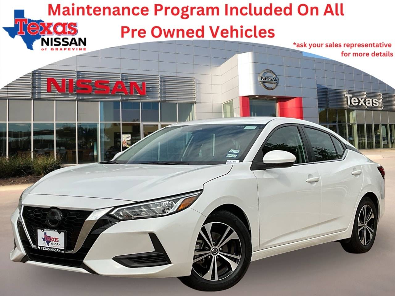 2023 Nissan Sentra SV — Sedan — 41,244 mi — Grapevine, TX