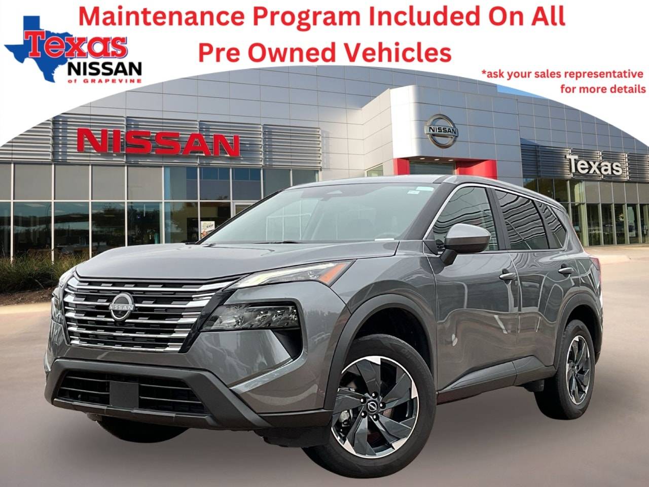 2024 Nissan Rogue SV — SUV — 19,238 mi — Grapevine, TX