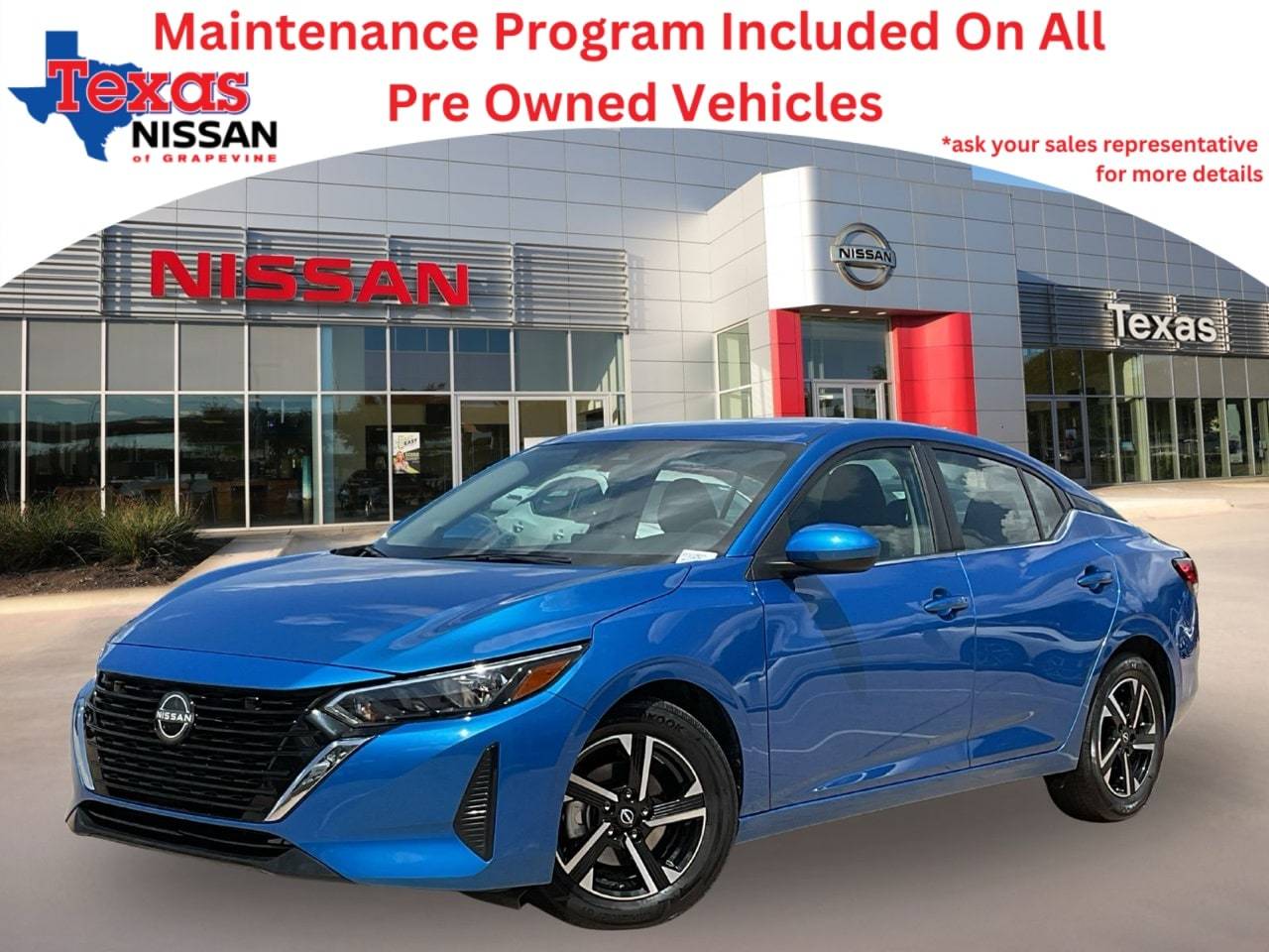 2024 Nissan Sentra SV — Sedan — 23,553 mi — Grapevine, TX