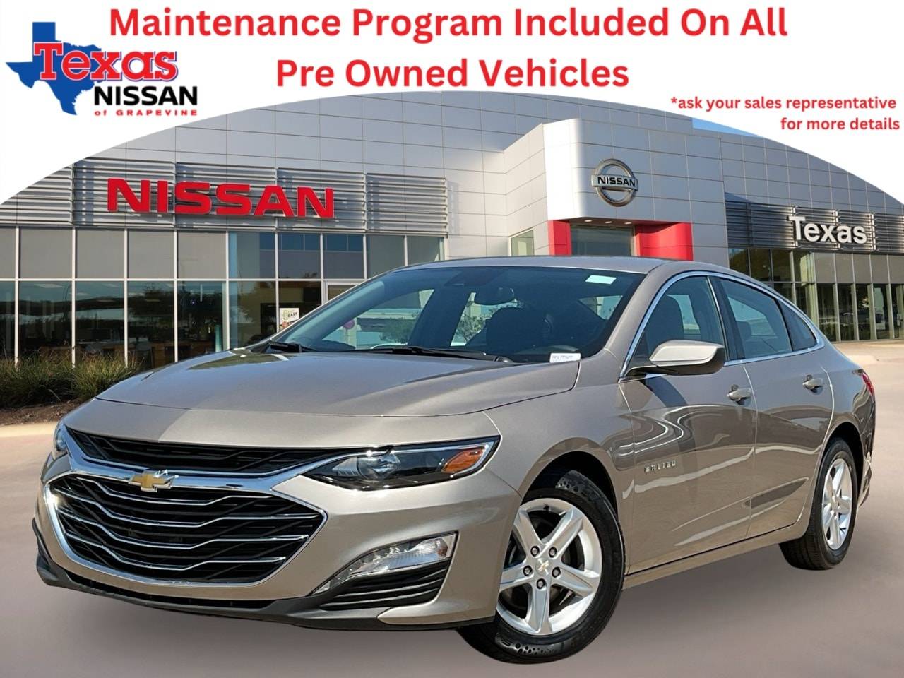 2023 Chevrolet Malibu LT — Sedan — 56,778 mi — Grapevine, TX