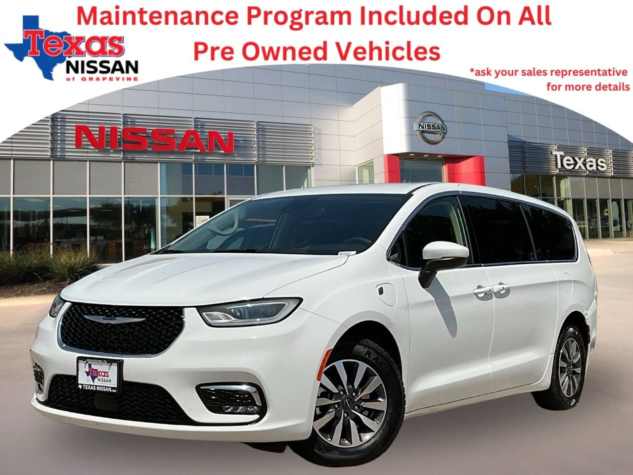 2023 Chrysler Pacifica Hybrid Touring L — Minivan — 54,968 mi — Grapevine, TX