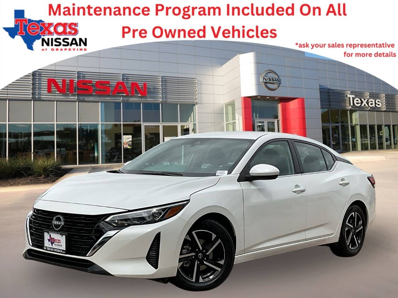 2024 Nissan Sentra SV — Sedan — 29,086 mi — Grapevine, TX