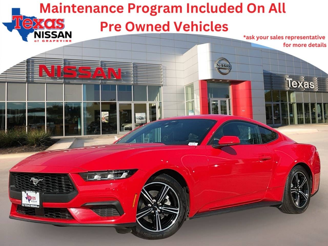 2024 Ford Mustang EcoBoost Premium — Coupe — 33,671 mi — Grapevine, TX