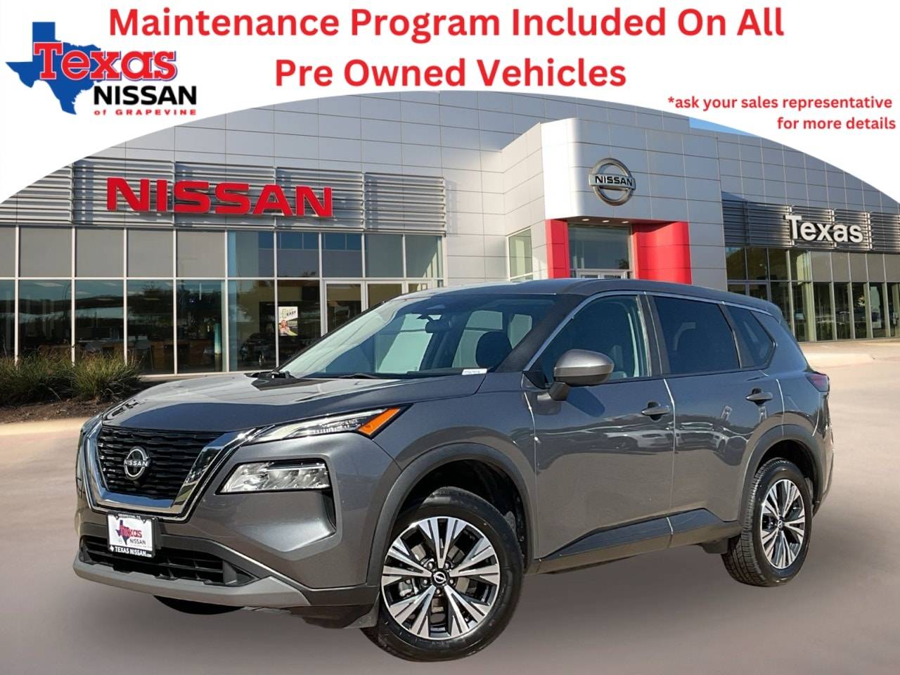 2023 Nissan Rogue SV — SUV — 58,764 mi — Grapevine, TX