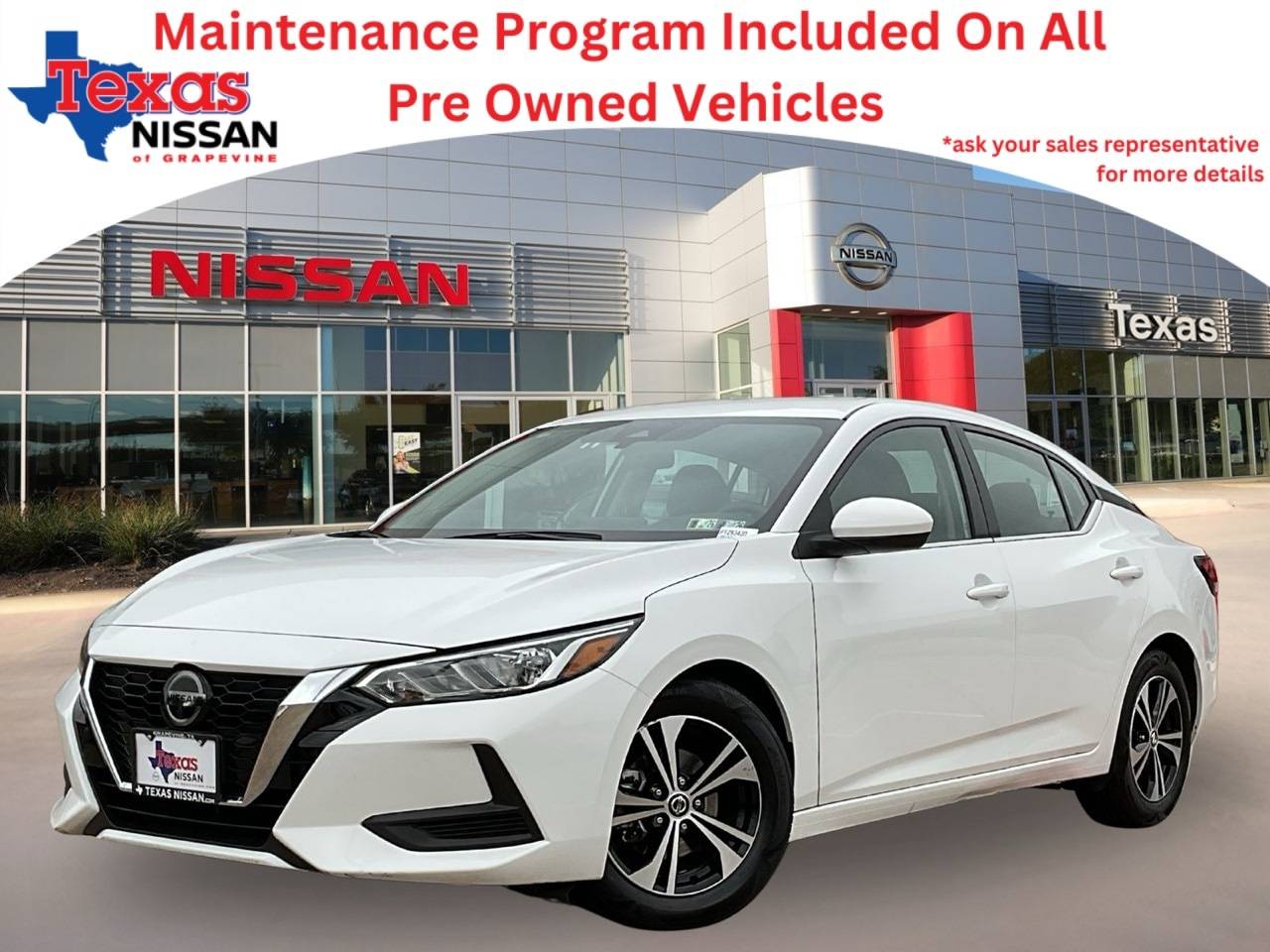 2023 Nissan Sentra SV — Sedan — 43,088 mi — Grapevine, TX