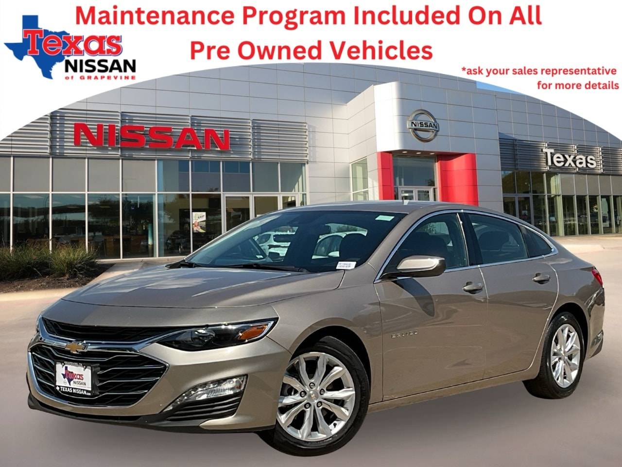 2024 Chevrolet Malibu LT — Sedan — 33,982 mi — Grapevine, TX