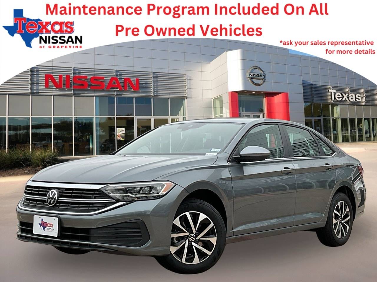 2024 Volkswagen Jetta S — Sedan — 22,612 mi — Grapevine, TX