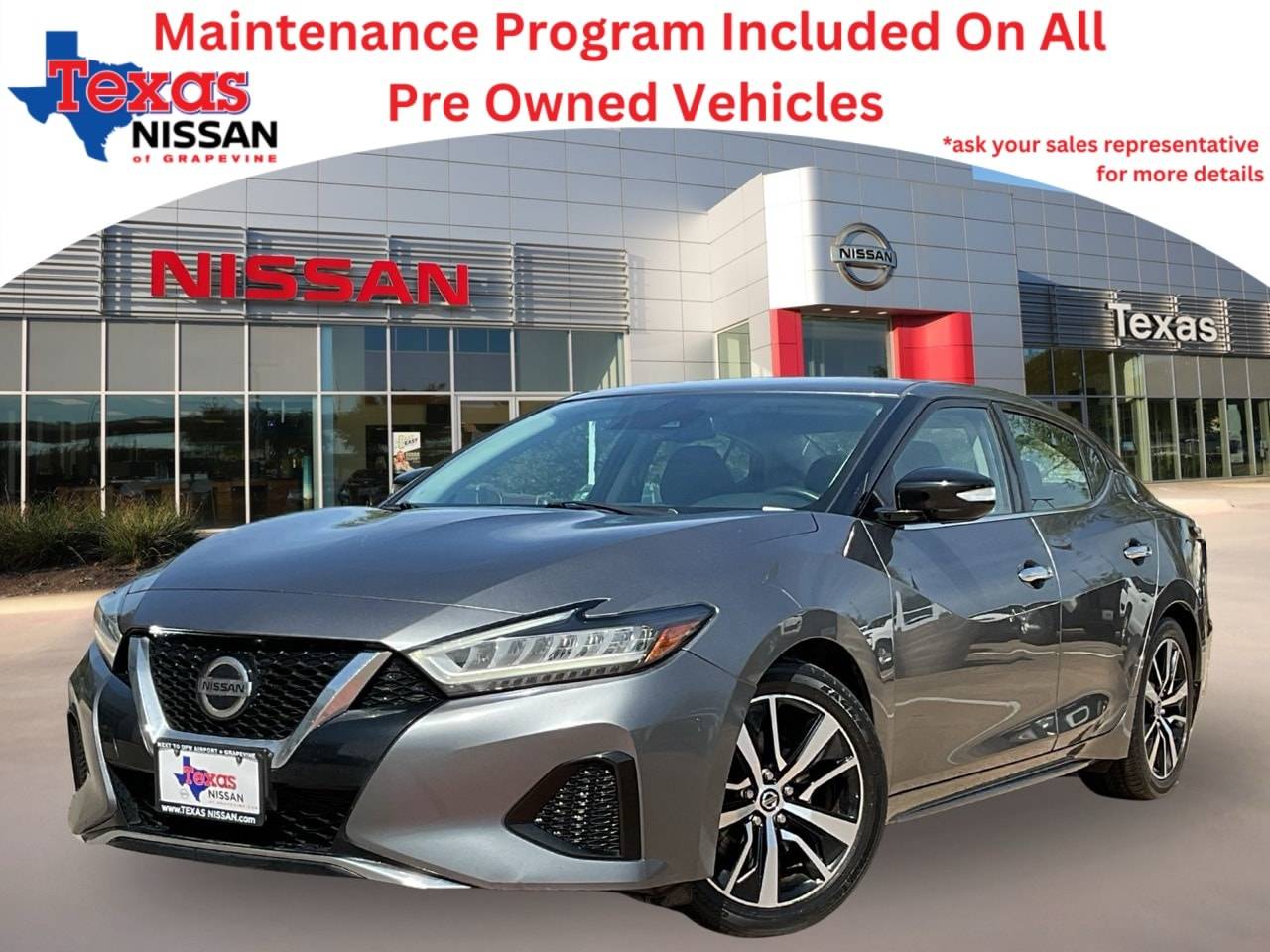 2021 Nissan Maxima SV — Sedan — 44,930 mi — Grapevine, TX