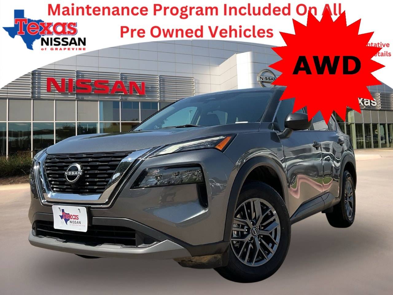 2023 Nissan Rogue S — SUV — 54,084 mi — Grapevine, TX