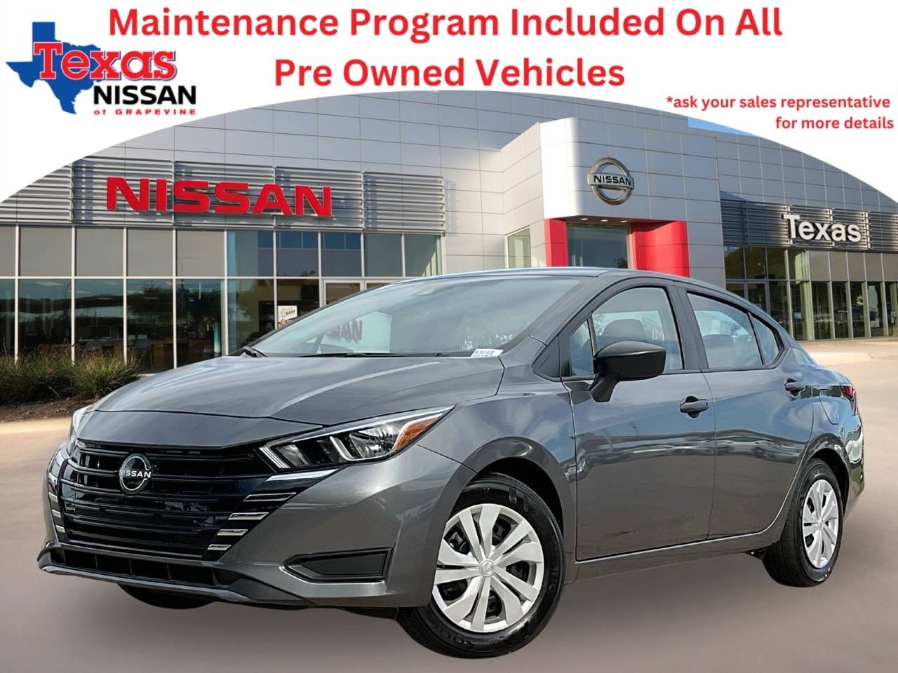 2024 Nissan Versa S — Sedan — 10,913 mi — Grapevine, TX