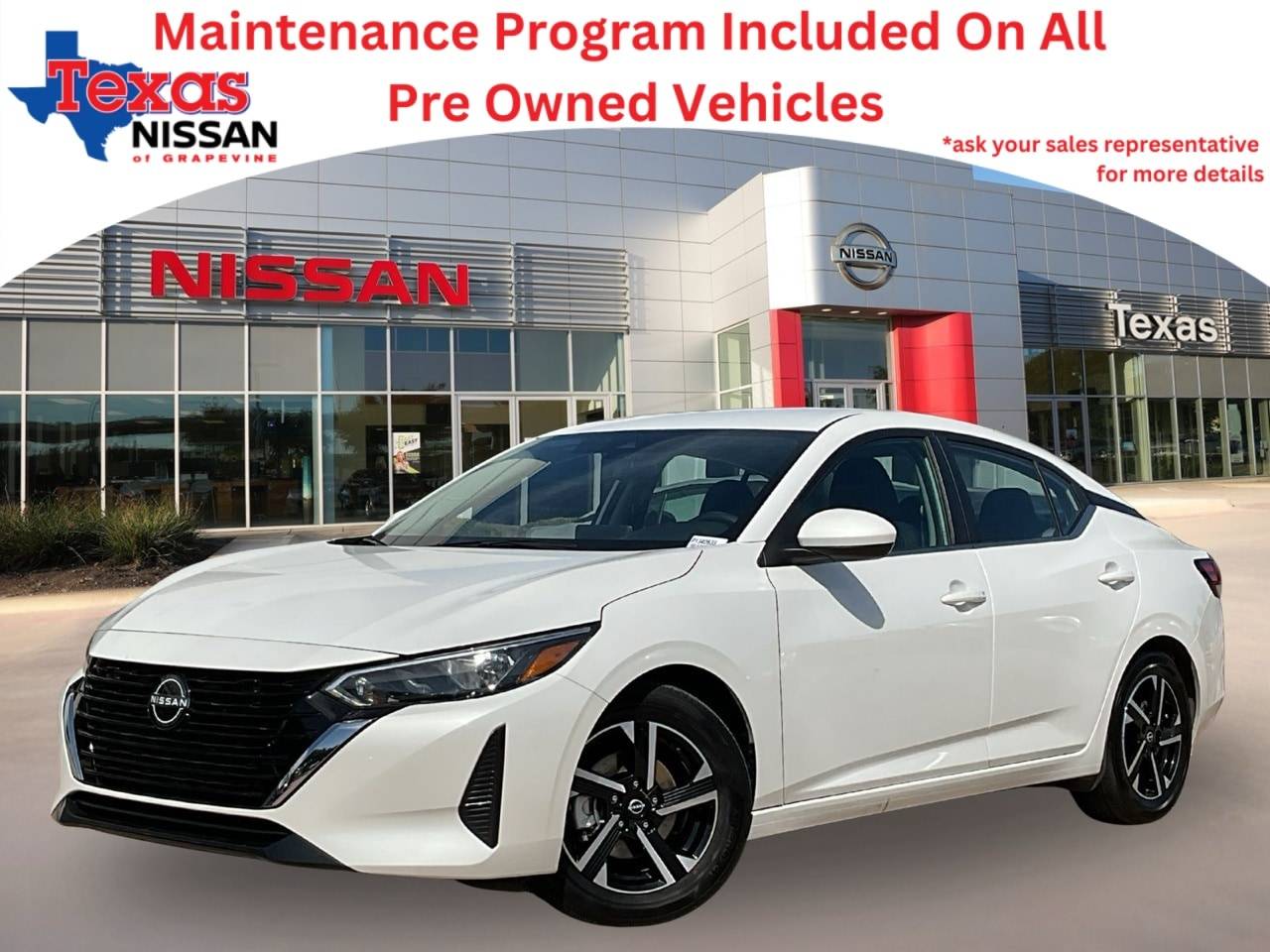 2024 Nissan Sentra SV — Sedan — 16,478 mi — Grapevine, TX