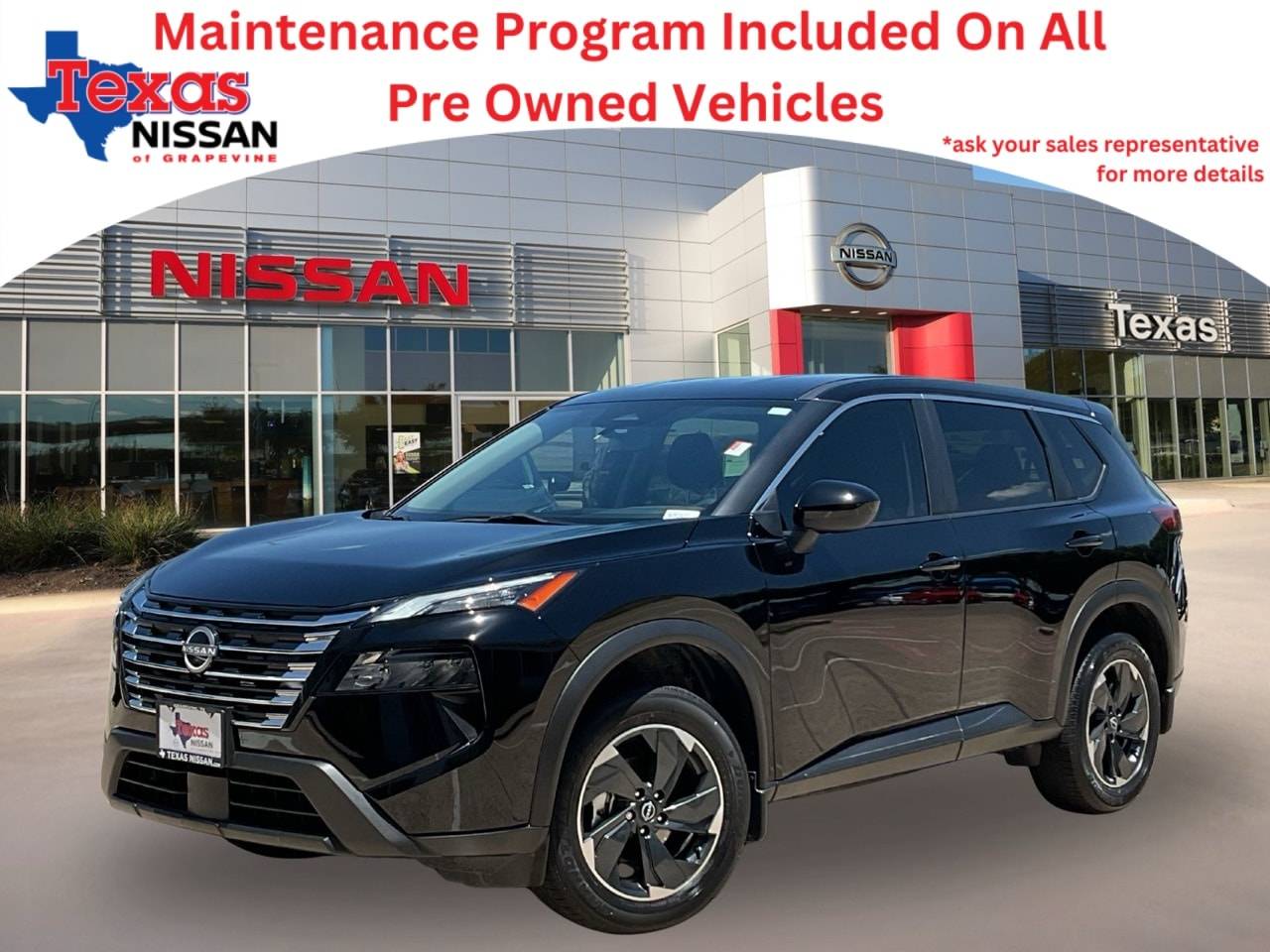 2024 Nissan Rogue SV — SUV — 12,999 mi — Grapevine, TX