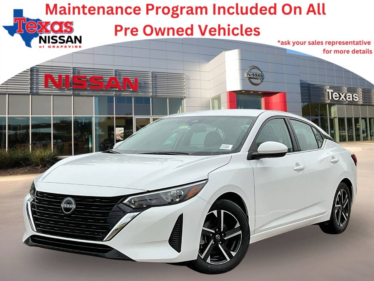 2024 Nissan Sentra SV — Sedan — 26,121 mi — Grapevine, TX