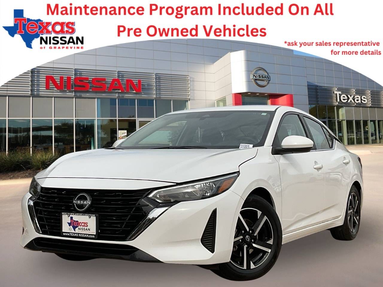 2024 Nissan Sentra SV — Sedan — 18,500 mi — Grapevine, TX