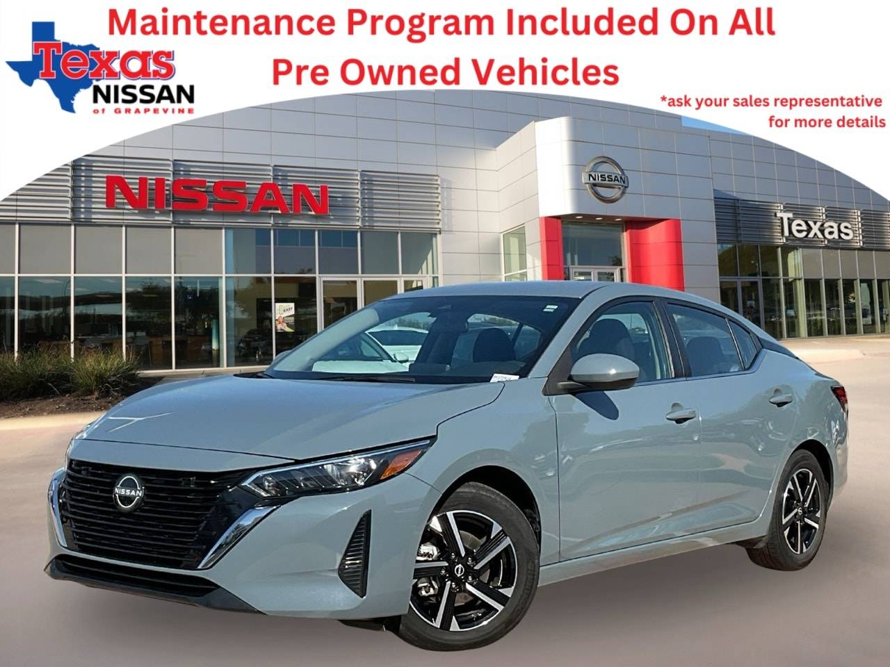 2024 Nissan Sentra SV — Sedan — 33,324 mi — Grapevine, TX