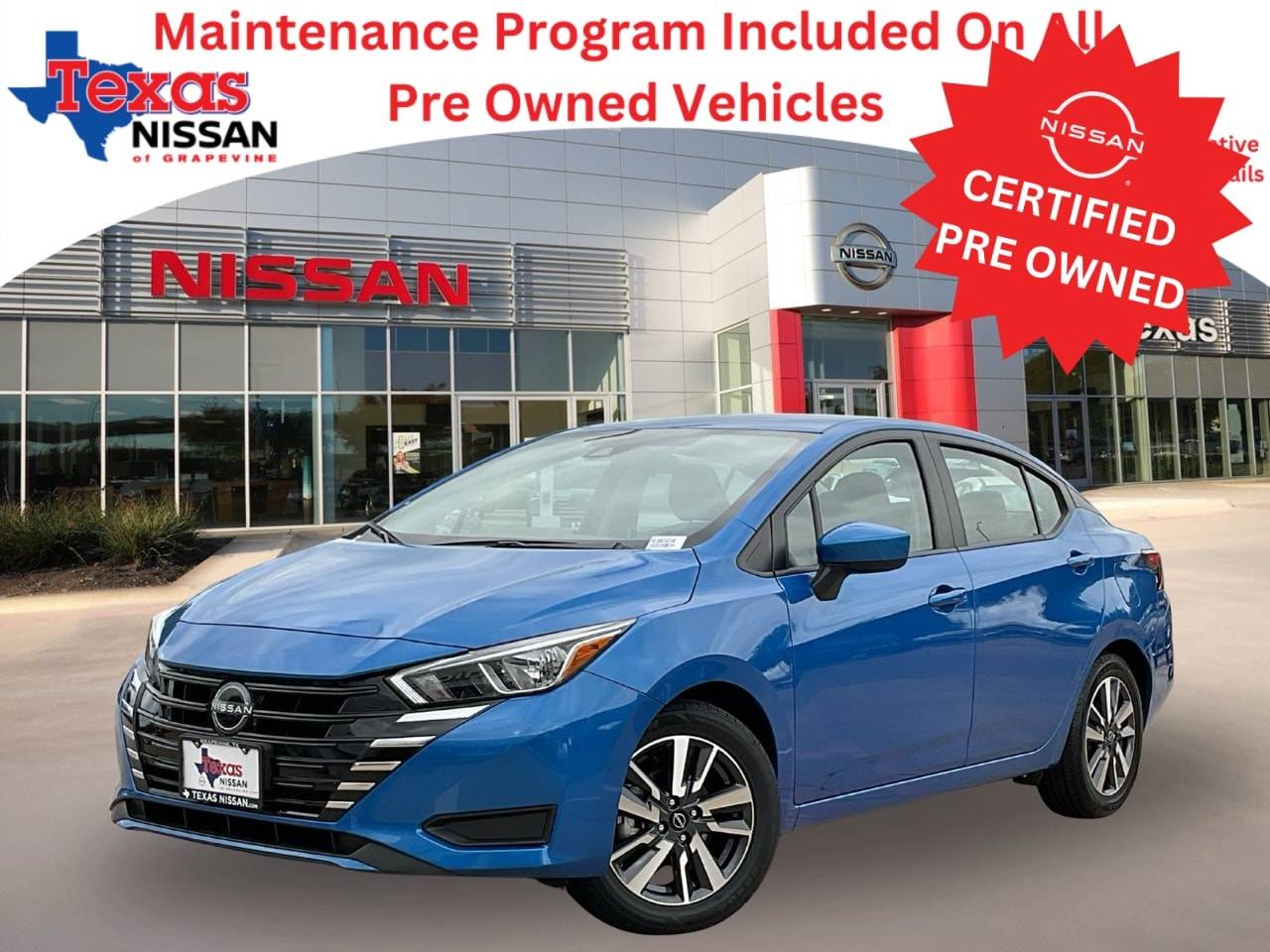 2023 Nissan Versa SV — Sedan — 37,956 mi — Grapevine, TX