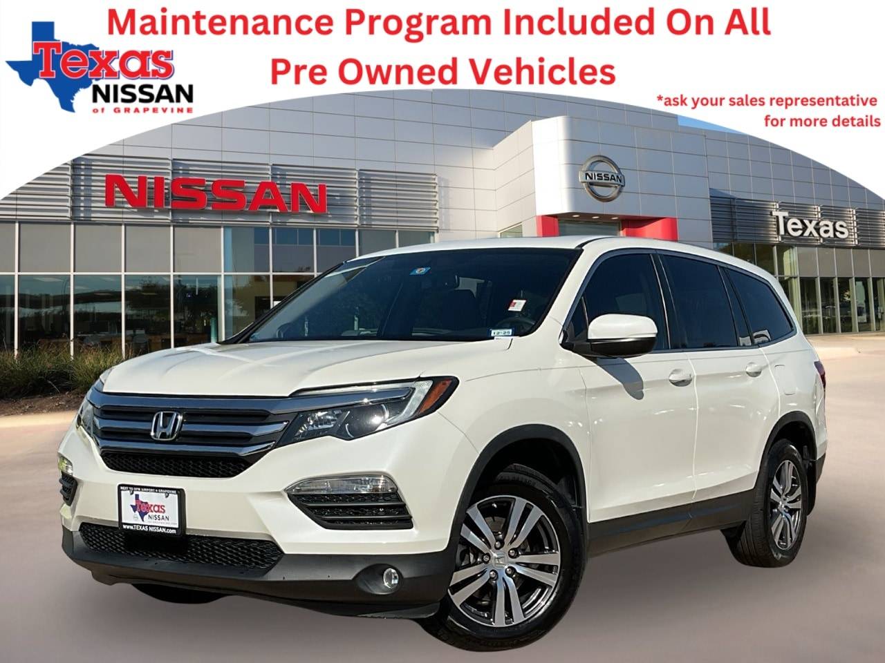 2017 Honda Pilot EX-L — SUV — 66,971 mi — Grapevine, TX