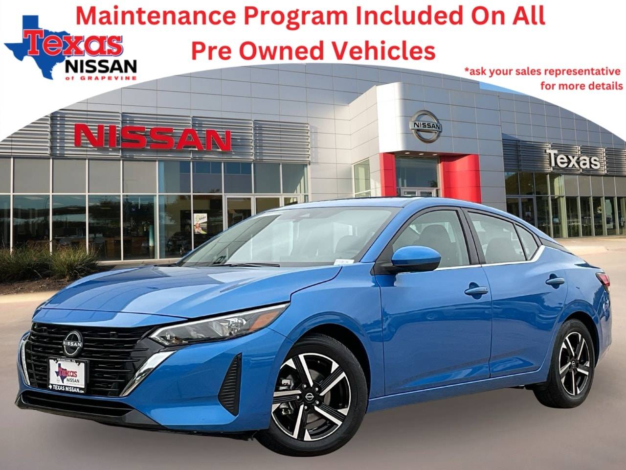 2024 Nissan Sentra SV — Sedan — 30,549 mi — Grapevine, TX