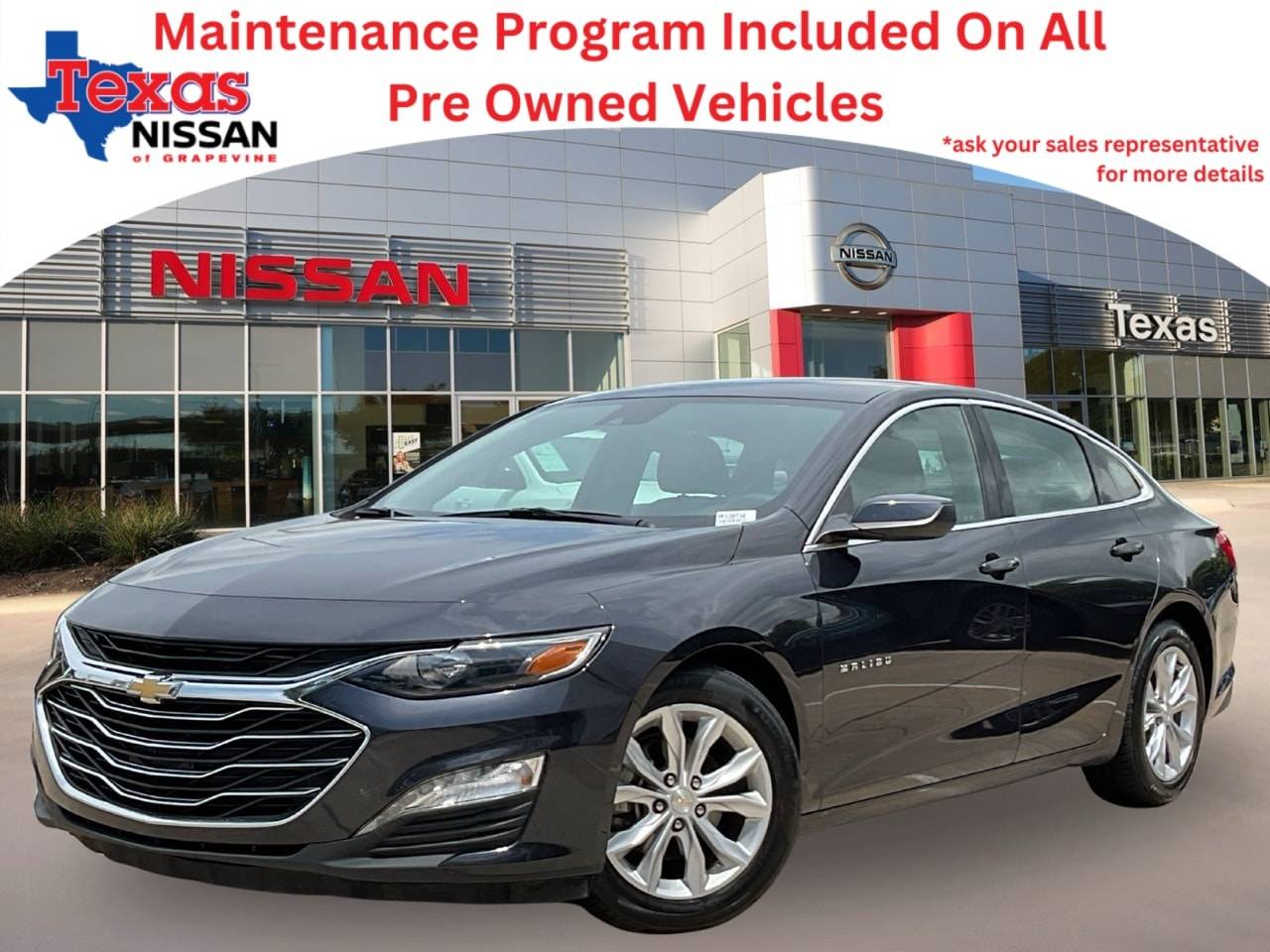 2023 Chevrolet Malibu LT — Sedan — 58,510 mi — Grapevine, TX