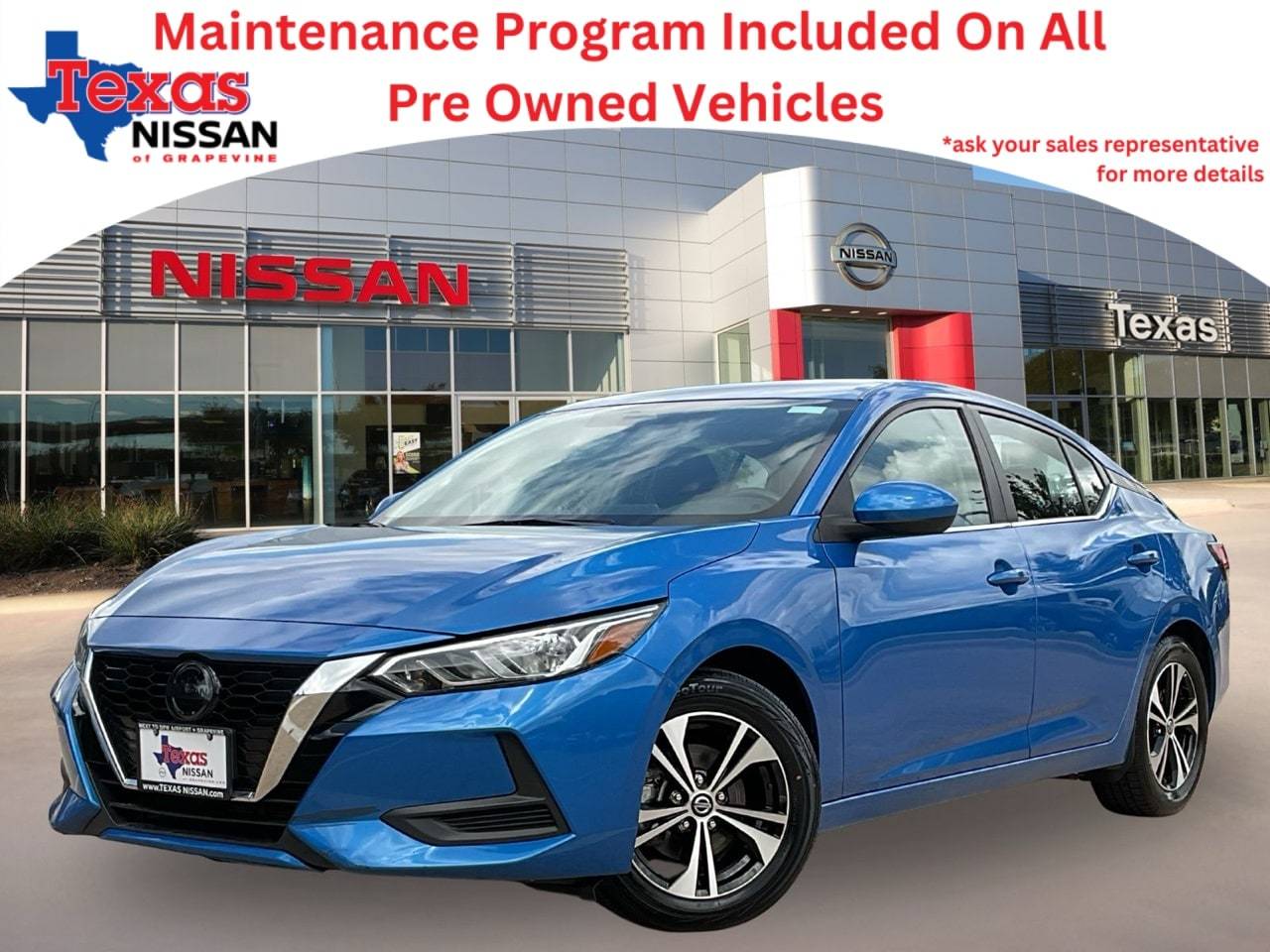 2022 Nissan Sentra SV — Sedan — 51,111 mi — Grapevine, TX