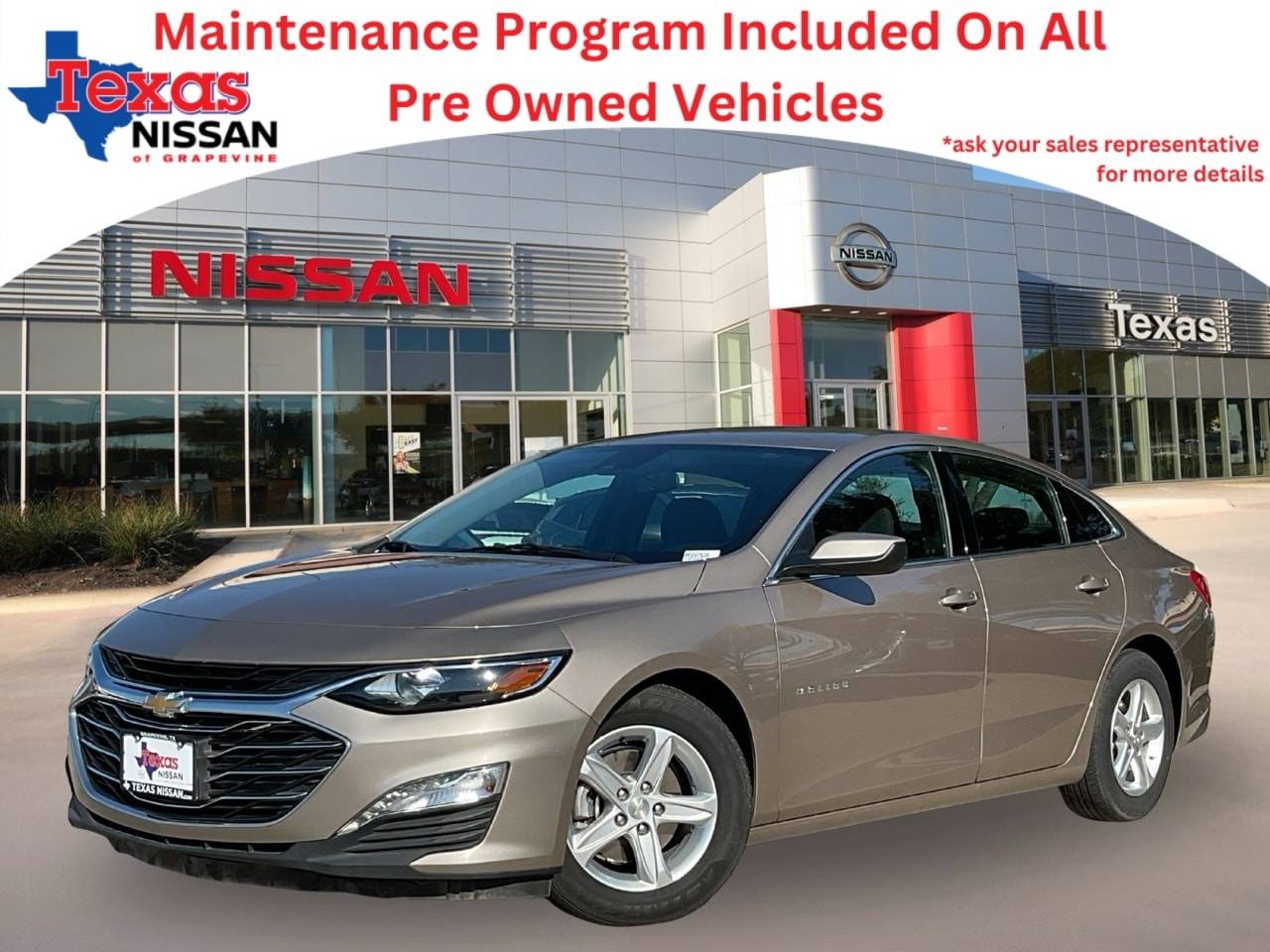 2023 Chevrolet Malibu LT — Sedan — 51,617 mi — Grapevine, TX