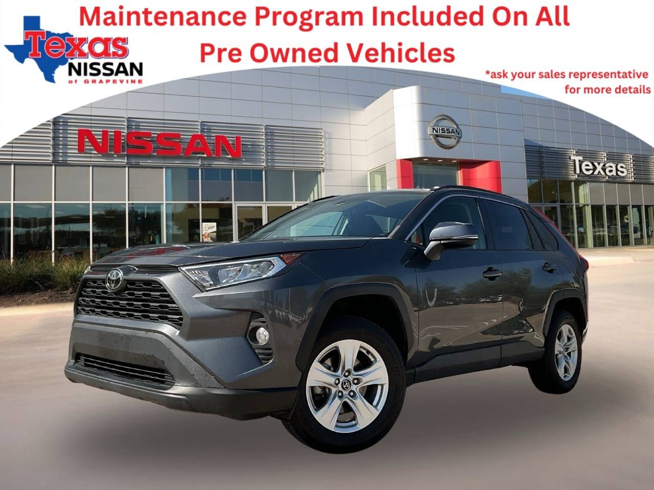 2021 Toyota RAV4 XLE — SUV — 48,582 mi — Grapevine, TX