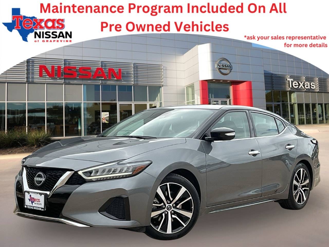 2023 Nissan Maxima SV — Sedan — 35,574 mi — Grapevine, TX