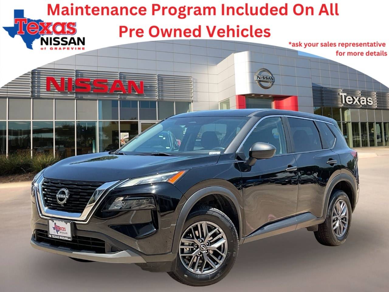 2023 Nissan Rogue S — SUV — 48,259 mi — Grapevine, TX