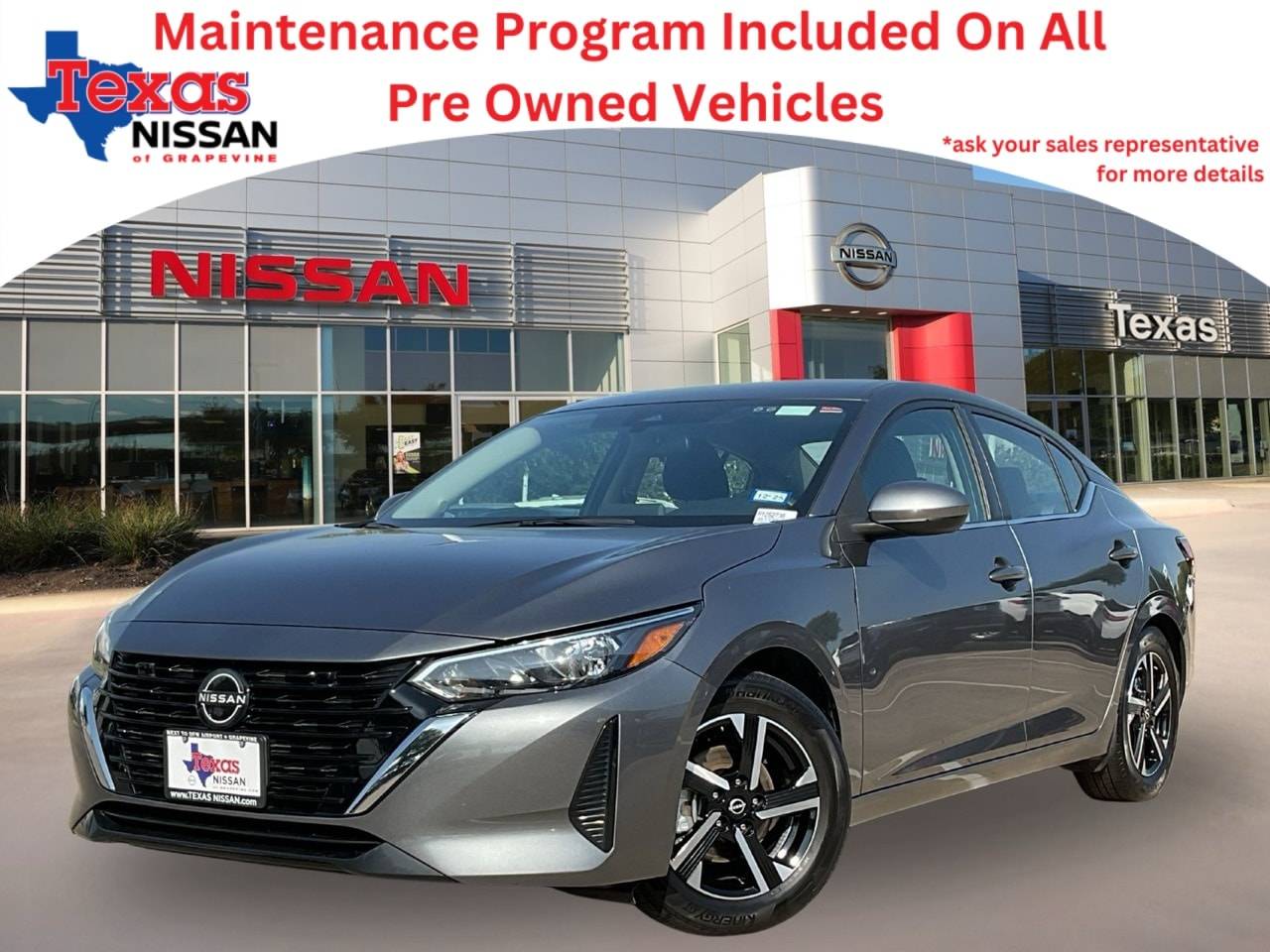 2024 Nissan Sentra SV — Sedan — 29,561 mi — Grapevine, TX