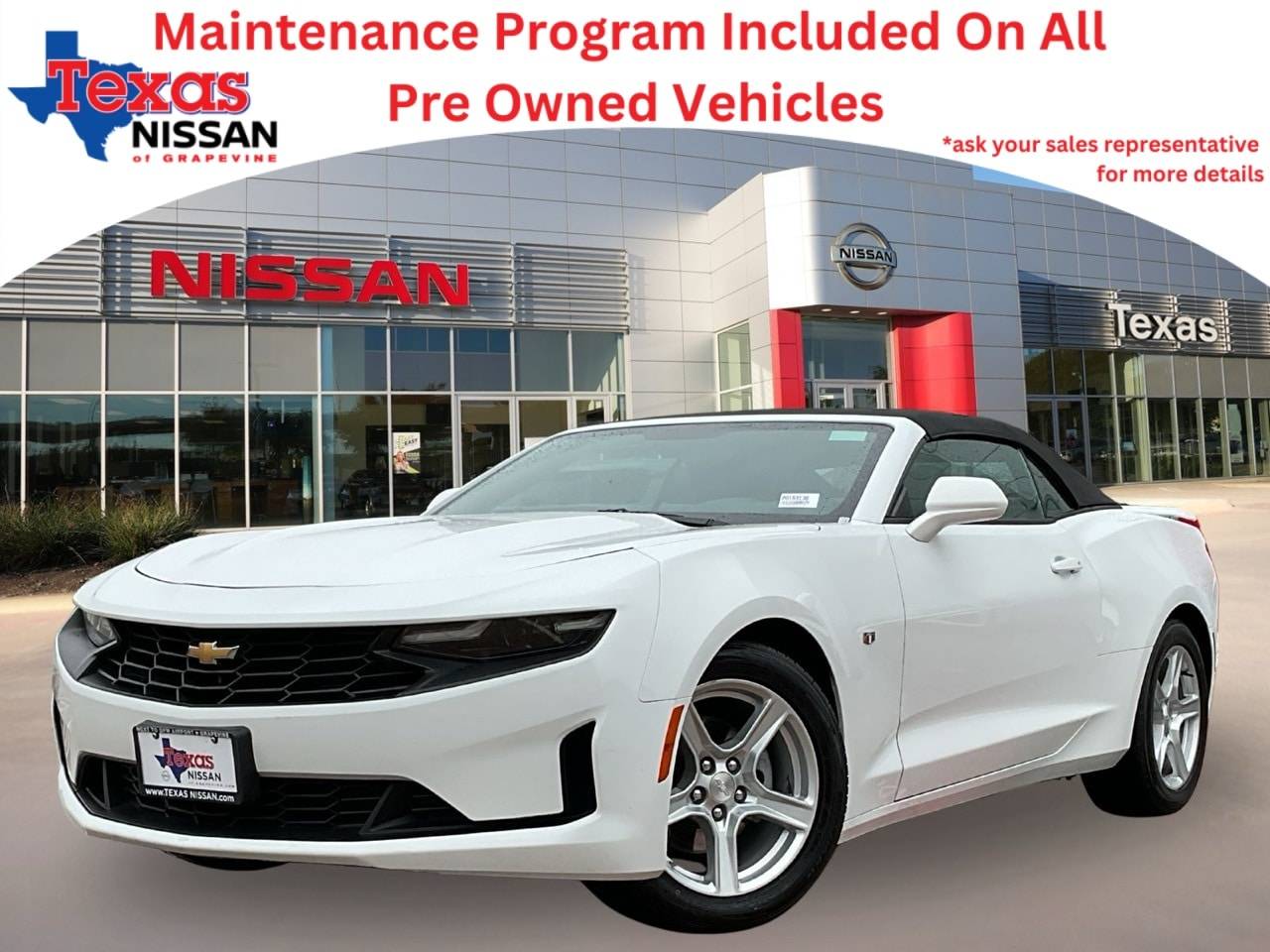 2023 Chevrolet Camaro 1LT — Convertible — 41,944 mi — Grapevine, TX
