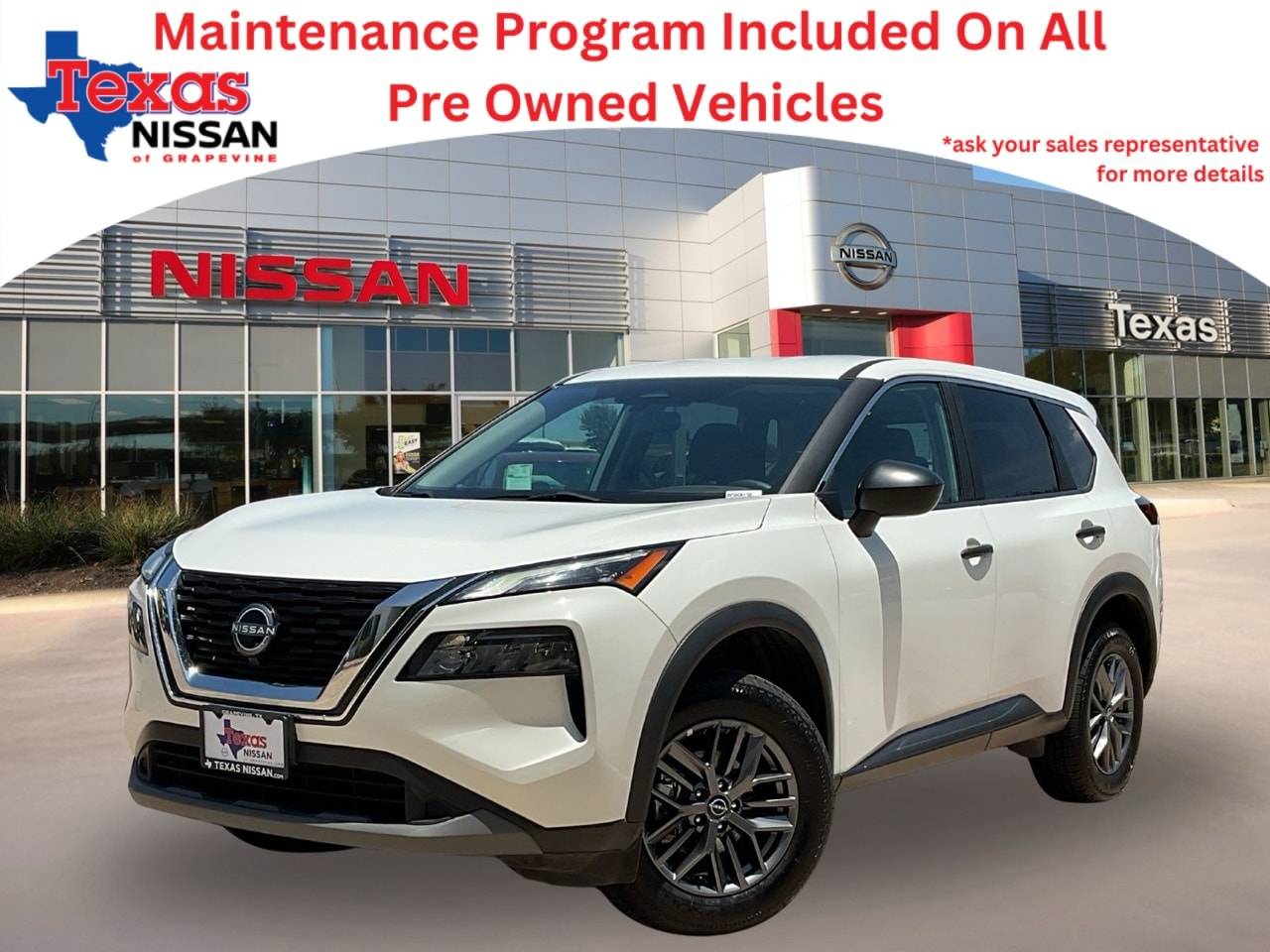 2023 Nissan Rogue S — SUV — 52,669 mi — Grapevine, TX