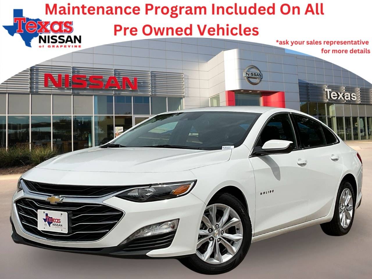 2023 Chevrolet Malibu LT — Sedan — 47,138 mi — Grapevine, TX
