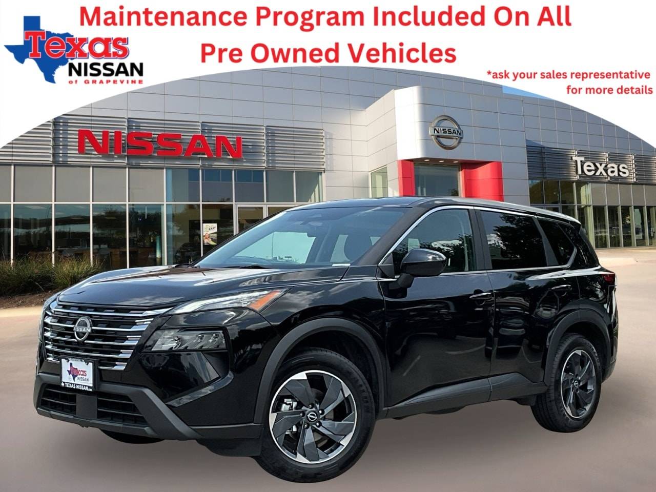 2024 Nissan Rogue SV — SUV — 25,019 mi — Grapevine, TX